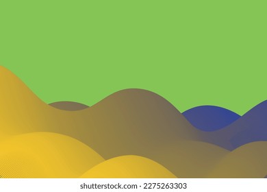 simple gradient wave abstract background. suitabble for landing page and computer desktop wallpaper.