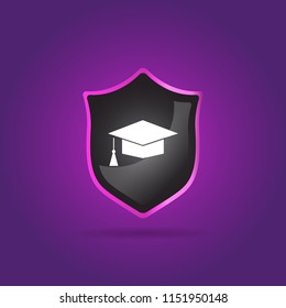 simple graduate icon