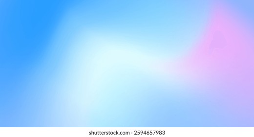 Simple grain, noise liquid gradient vector background modern blue