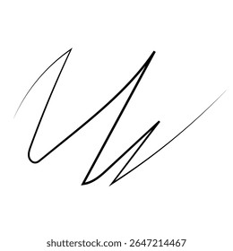 Simple graph illustration resembling a hand-drawn scribble