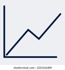 Simple Graph Related Vector Line Icons. Graphic, Statistics, Column Chart and more. 