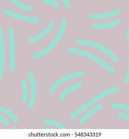 Simple graphic arc on the grey background