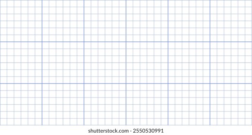 Un gráfico simple de una cuadrícula azul