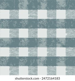 Simple graphic check texture.Textile geometrical check texture background pattern. simple blue pabolo checks pattern with beige background.