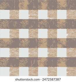 Textura de control gráfico simple. Patrón de fondo de textura de control geométrico textil. Patrón de control simple naranja pabolo con fondo beige.