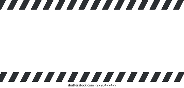 Um design gráfico simples com faixas horizontais alternadas em preto e branco, criando um padrão arrojado