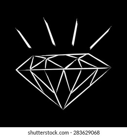 Simple graphic of a diamond