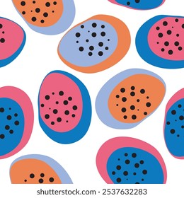 Simple Graphic Floral Pattern Background White sstkBackgrounds