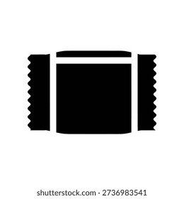 Simple graphic representation of a ticket stub with serrated edges on a white background.