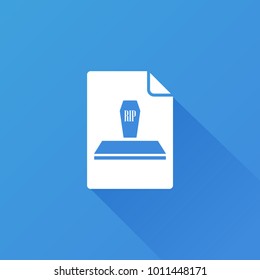 simple grave icon