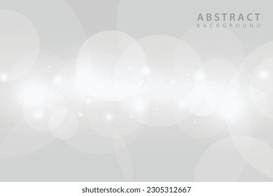 simple gray blurry light particle abstract background