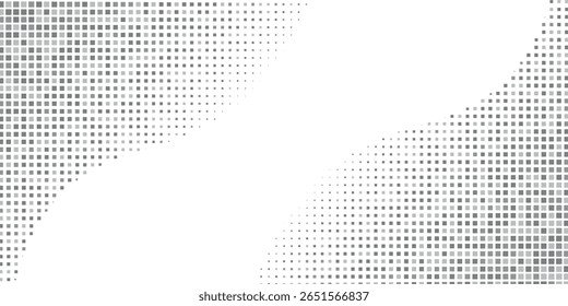 Simple gray dotted background illustration in square shapes.