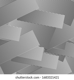 simple gray gradient striped pattern background for design  vector eps.10 