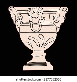 Simple Greek elements design art