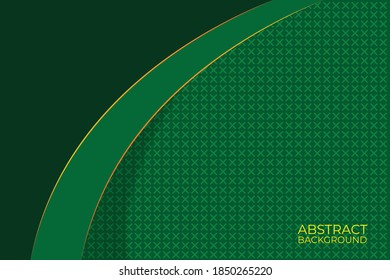 Fondo abstracto verde simple y líneas cruzadas. Grandes vectores para medios sociales, diseño web, aplicaciones, computadoras, laptops para smartphones, banners, volantes, etc.