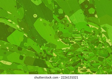 simple green abstract background with linear effects
