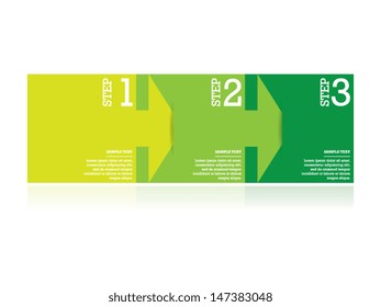 Simple Green Arrow Step by Step