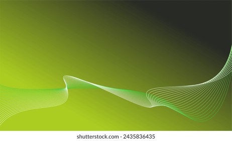 simple green background, beautiful and elegant