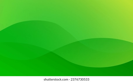 fondo verde simple. Composición dinámica de formas. Vector Eps10 
