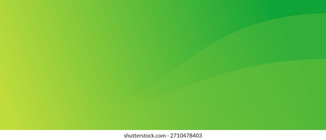 simple green background . modern wavy background style