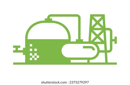 Simple Green Biogas Plant icon