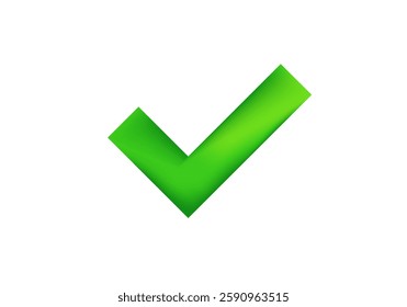 Simple green checkbox icon symbolizing task completion, approval, and confirmation.