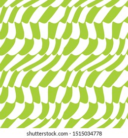 Simple green checkered pattern background print.