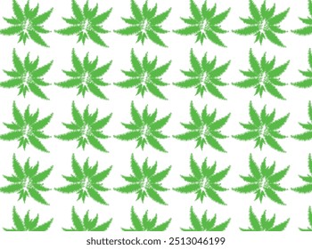Diseño simple de hoja de color verde