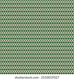 simple green colour poligon squere pattern on creem colour backgraound.ep