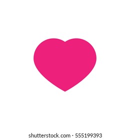 Simple Green Heart Vector Outline Graphic Icon, can be use in t-shirt, bag, app, website, and other graphic element.