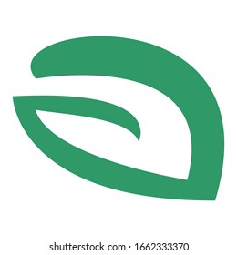 Simple Green Idea Logo Concept 