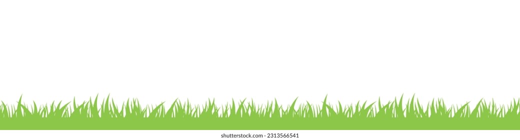 Simple Green Lawn Vector Resources