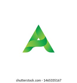 A simple green letter logo
