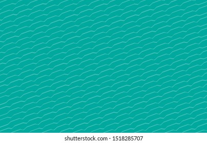 simple green pastel color background, modern green wallpaper, art line shape zig zag doodle backgrounds, green serrated striped, stroke line parallel wave triangle green blue pastel striped