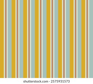 Simple green stripes seamless pattern design vector