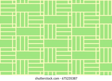 Simple green tile pattern