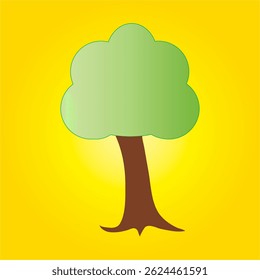 Simple Green Tree Illustration Guide