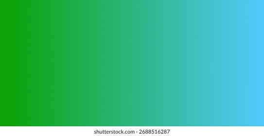 A simple green-to-blue gradient, perfect for clean, modern backgrounds and minimal vector designs.