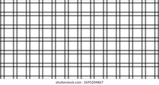 Patrón de cuadros de doble línea gris simple para fondo de póster de Anuncio.