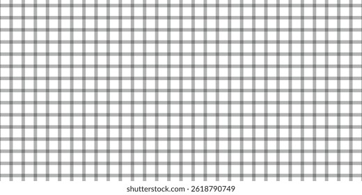 simple grey thin line grid plaid pattern.