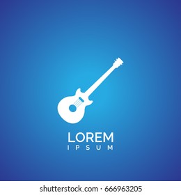 simple guitar icon