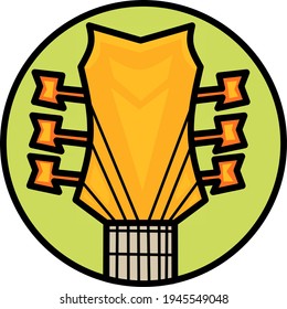 simple guitar logo is perfect for you