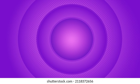 Simple halftone background color with a combination of light blue and pink gradient colors and a circle focus object