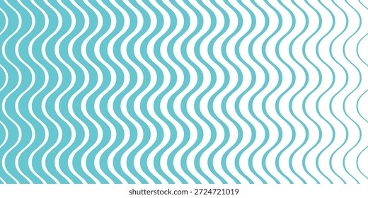 Patrón de línea de onda suave de semitono simple para fondo de póster de Anuncio.