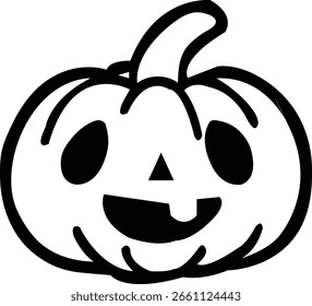 Simple Halloween Vector Design Template