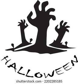 Simple Halloween vector that can be used in any sets