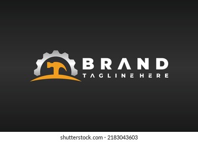 the simple hammer gear logo