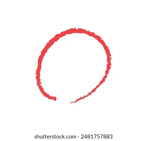 Simple hand drawn circles illustration