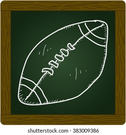 Simple hand drawn doodle of a ball