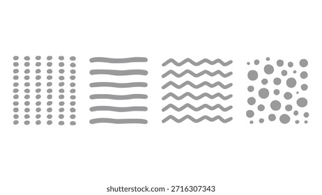 Diseño de Plantilla de Ilustración vectorial de color plano de línea de doodle dibujado a mano simple
